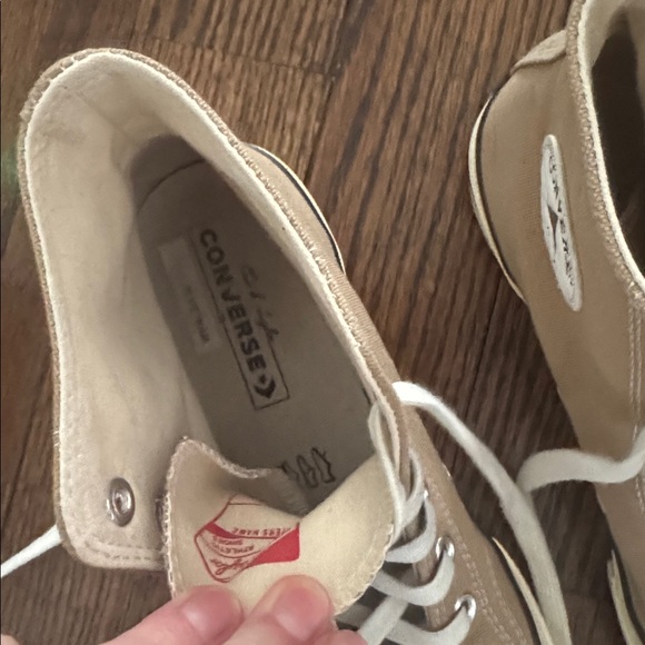 Tan Converse High Tops - Picture 4 of 8